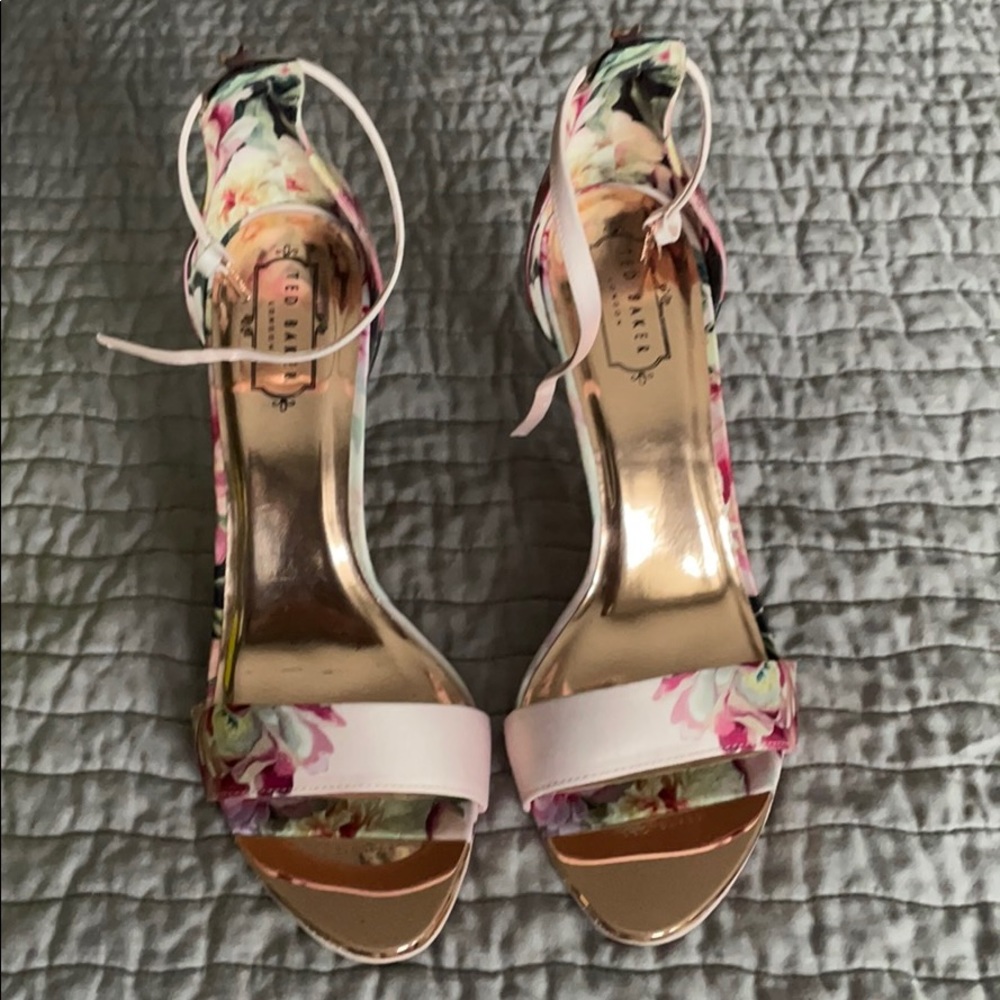 Ted Baker “CHARV” ankle strap sandal